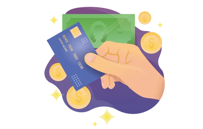 Credit Card  Illustration