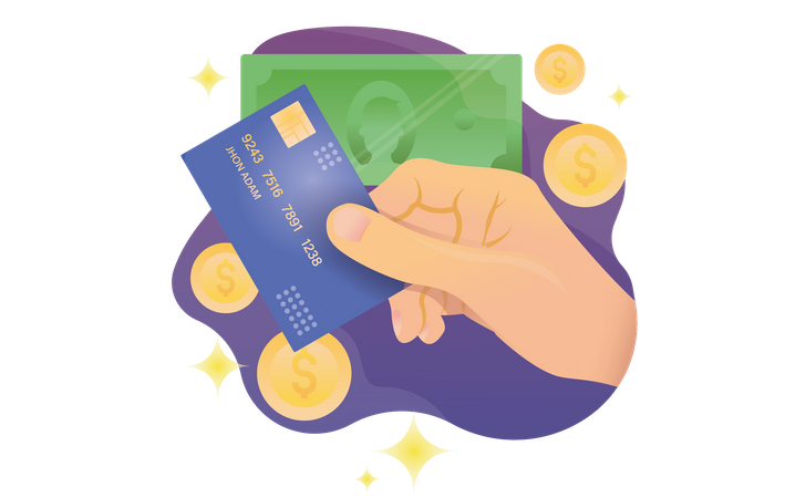 Credit Card  일러스트레이션