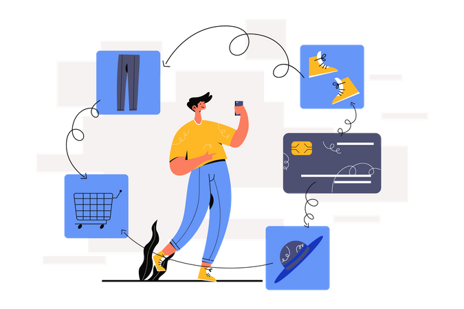 Credit card Payment  Illustration