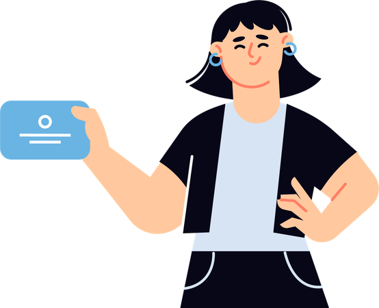 Credit Card payment  Illustration