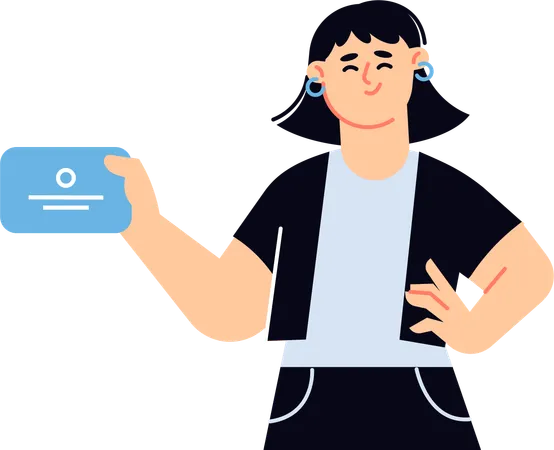 Credit Card payment  Illustration