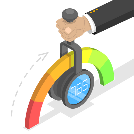 Credit History Index and Personal Credit Ranking  Illustration