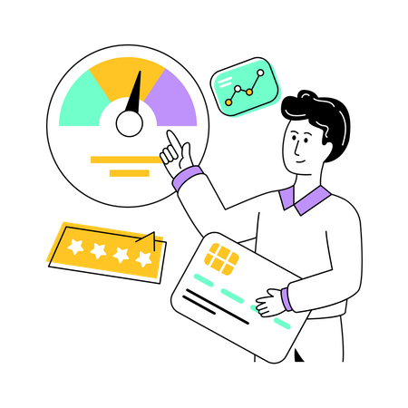 Credit Score  Illustration