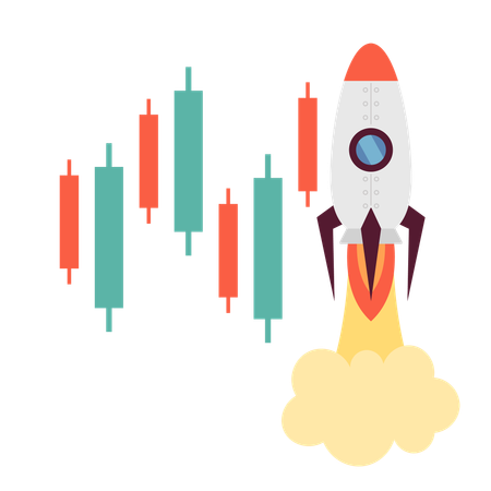 Crescimento do investimento  Ilustração