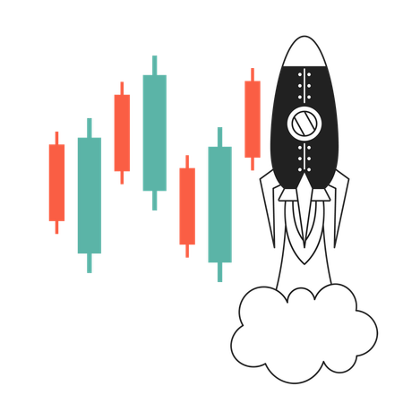 Crescimento do investimento  Ilustração