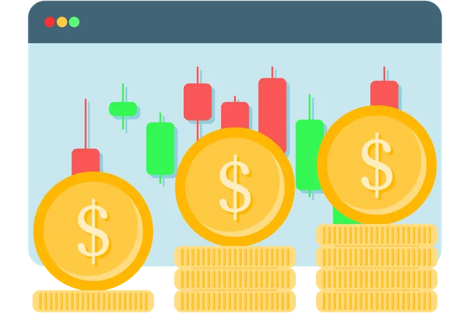 Crescimento do investimento  Ilustração