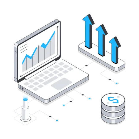 Crescimento e análise do mercado  Illustration