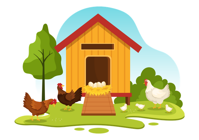 Criação animal  Ilustração
