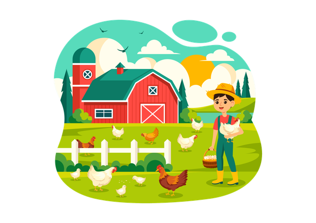 Criação animal  Ilustração