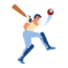 illustration cricket bat