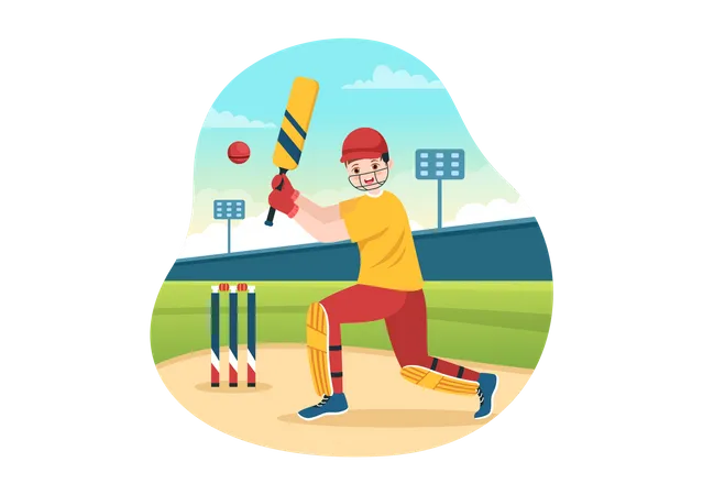 Cricket Sport  Illustration