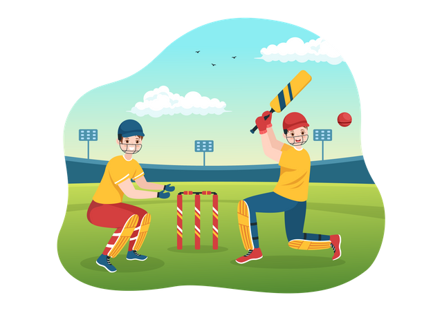 Cricket Sport  Illustration