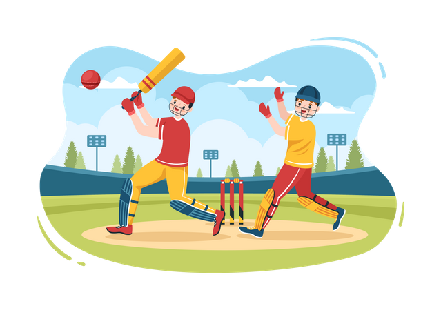 Cricket Sport  Illustration