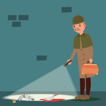 Crime Scene Illustration
