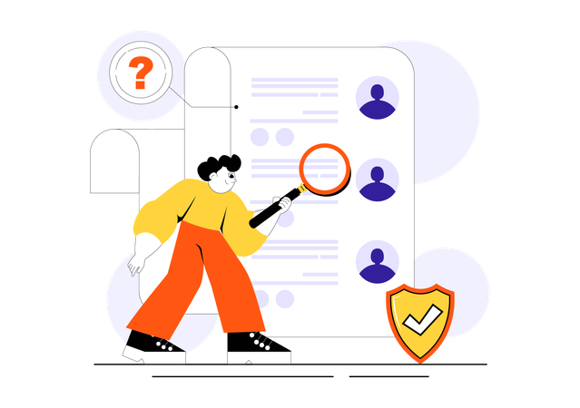 Criminal Checks  Illustration