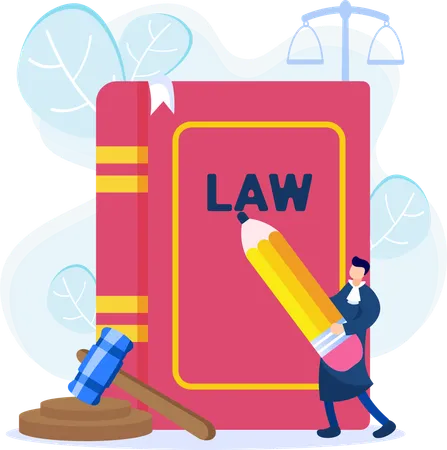 Criminal Law  Illustration