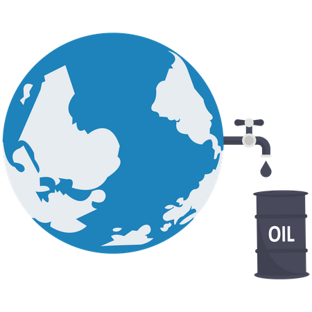 Crise des prix du pétrole  Illustration