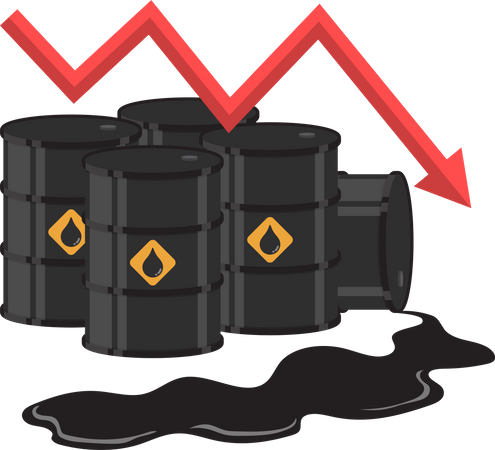 Crise petrolifera  Ilustração