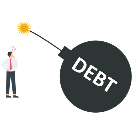 Crise do teto da dívida  Ilustração