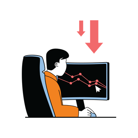 Crise économique  Illustration