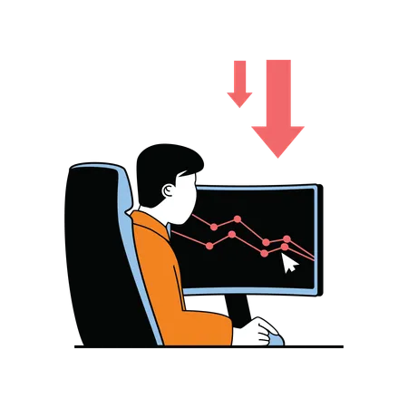 Crise économique  Illustration