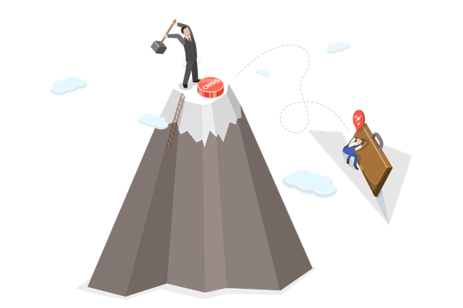 Crise financière  Illustration