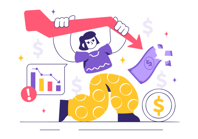 Crise financière  Illustration