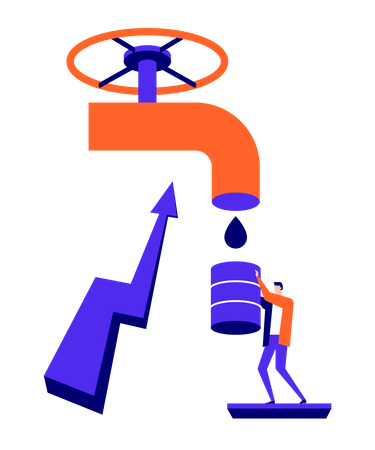 Crise pétrolière  Illustration
