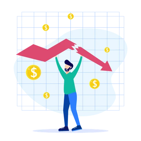 Crisis empresarial  Illustration