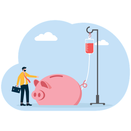 Crisis financiera  Ilustración