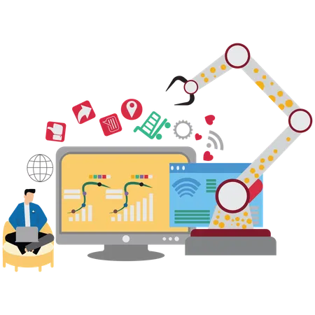 CRM  イラスト