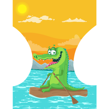 Crocodile Illustration