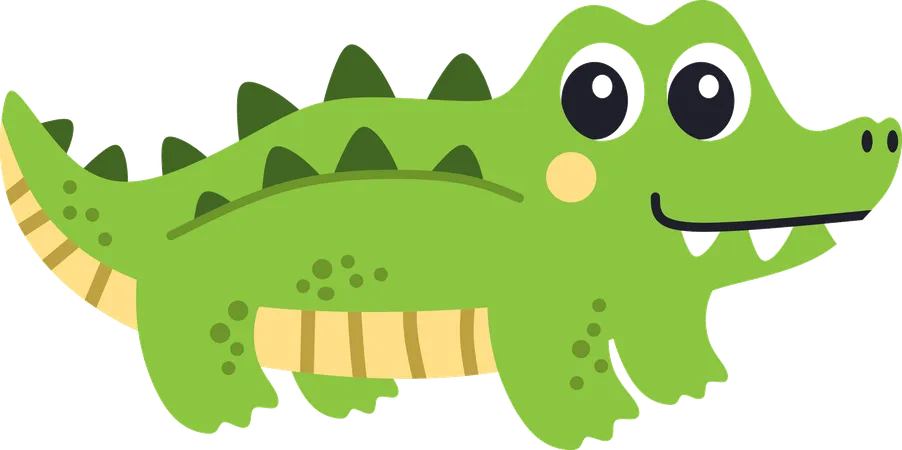 Crocodile  Illustration