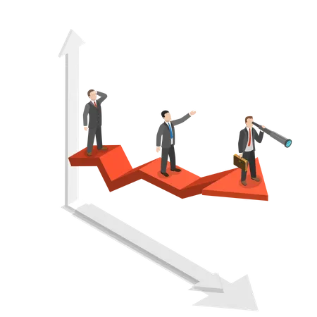 Croissance des entreprises  Illustration