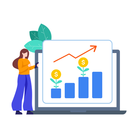 Croissance des entreprises  Illustration