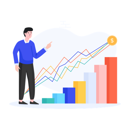 Croissance des entreprises  Illustration