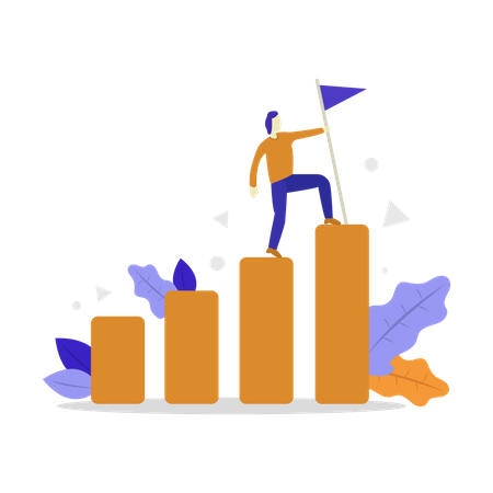 Croissance des entreprises  Illustration