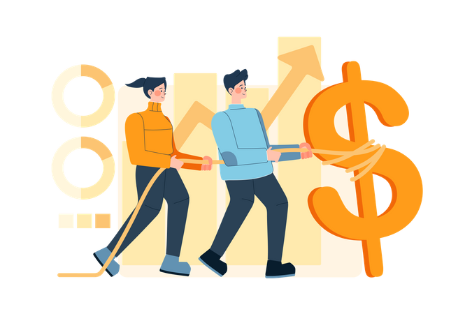 Croissance des entreprises  Illustration