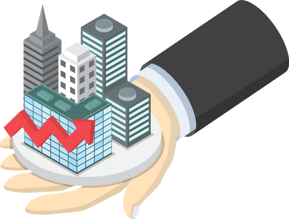 Croissance des entreprises  Illustration