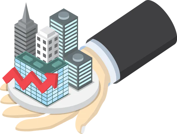 Croissance des entreprises  Illustration