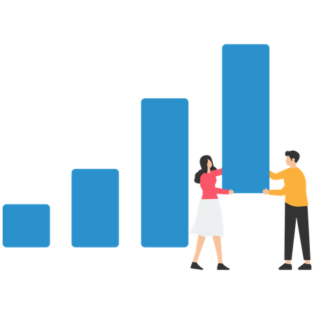 Croissance des entreprises  Illustration