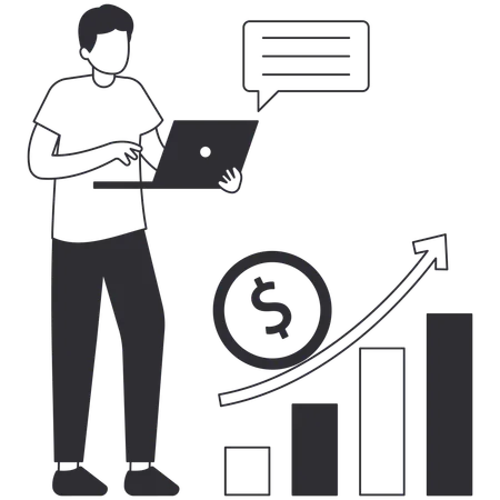 Croissance des entreprises  Illustration