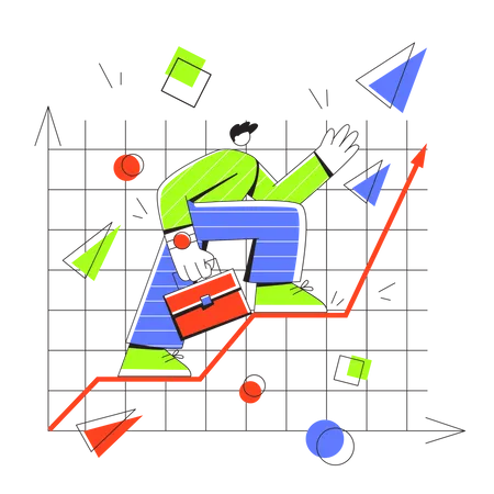 Croissance des entreprises  Illustration