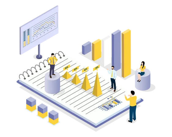 Croissance des entreprises  Illustration