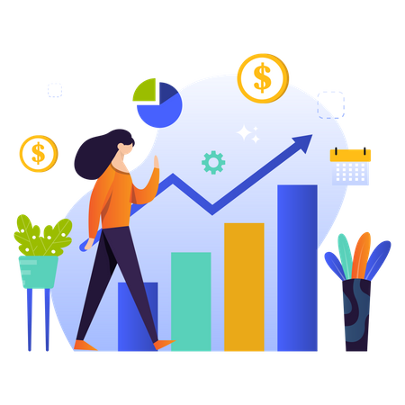 Croissance des entreprises  Illustration