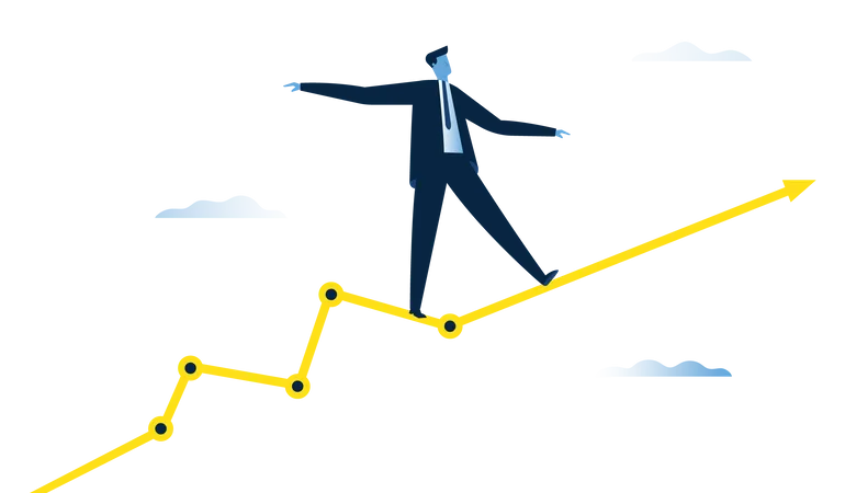 Croissance des entreprises  Illustration