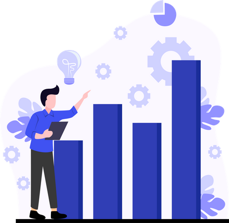 Croissance des entreprises  Illustration