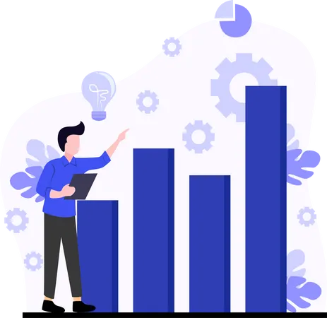 Croissance des entreprises  Illustration