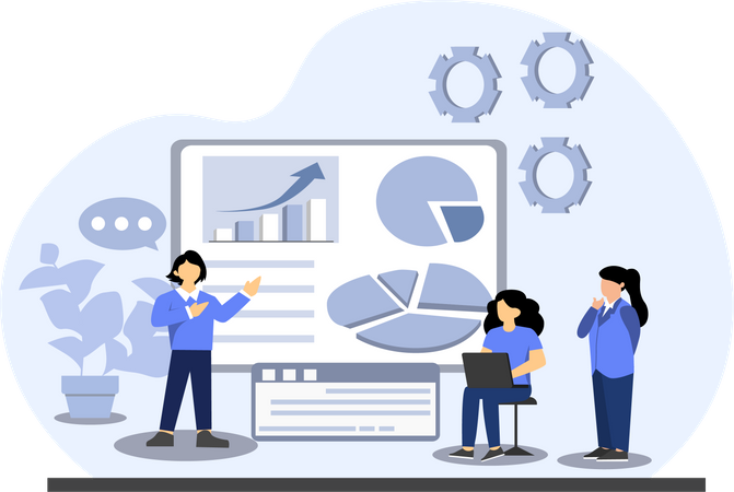 Croissance des entreprises  Illustration