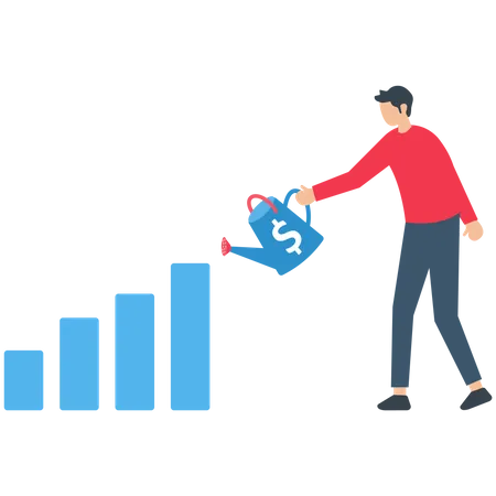 Croissance des entreprises  Illustration